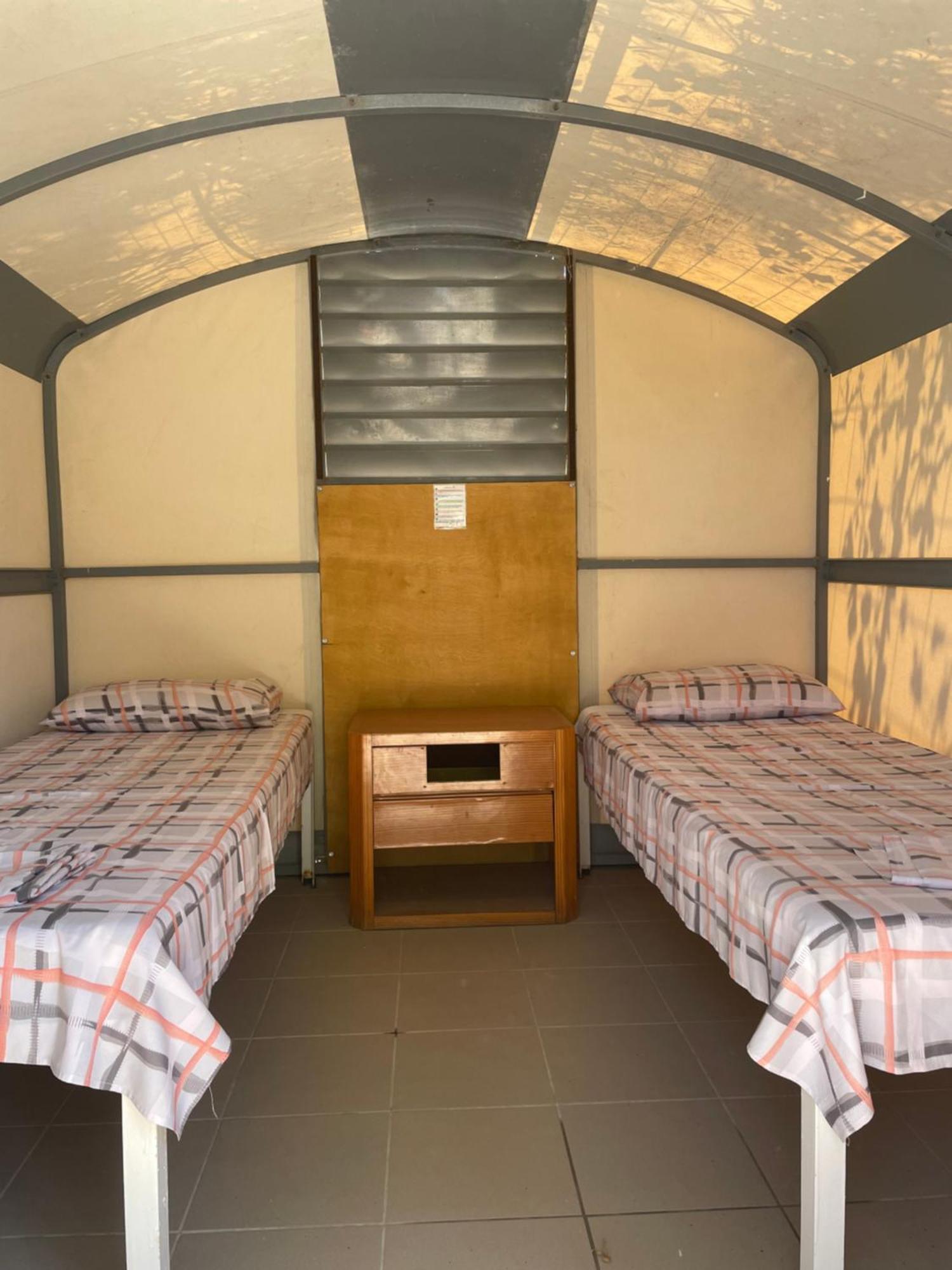 Santorini Camping & Hostel Фира Екстериор снимка